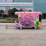 Deep Pink Airstream Food Trailer