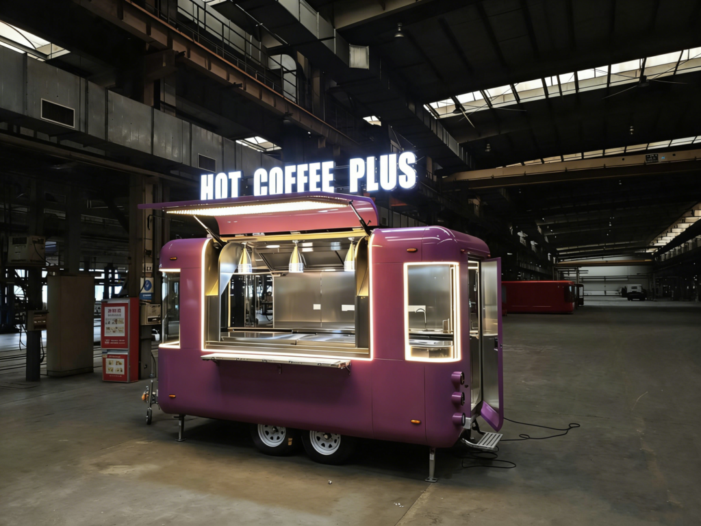 Pink Airstream Food Trailer