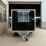 Black Square Food Trailer