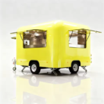 Yellow Airstream Food Trailer