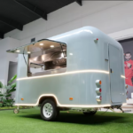 Light Blue Airstream Food Trailer