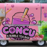 Deep Pink Airstream Food Trailer